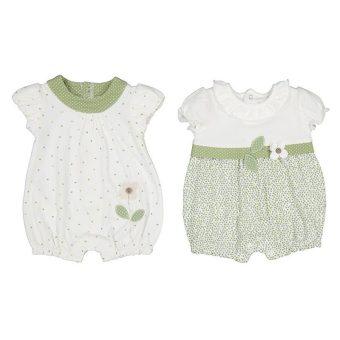 Mayoral Set 2 babygrow curtos