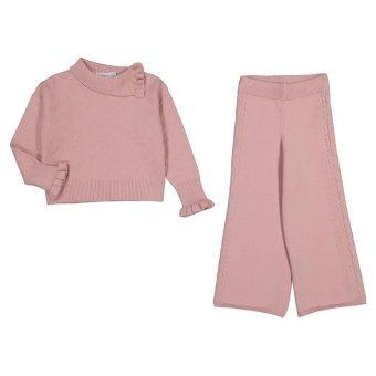 Abel & Lula Conjunto calça tricot