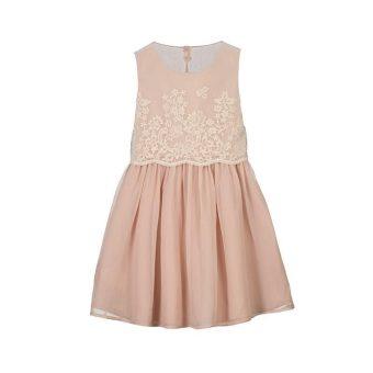 Mayoral Vestido bordado combinado