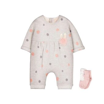 Mayoral Conjunto de macacão e meias
