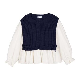 Mayoral Blusa com colete