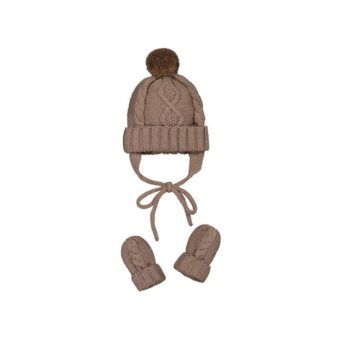 Mayoral Conjunto de gorro e luvas